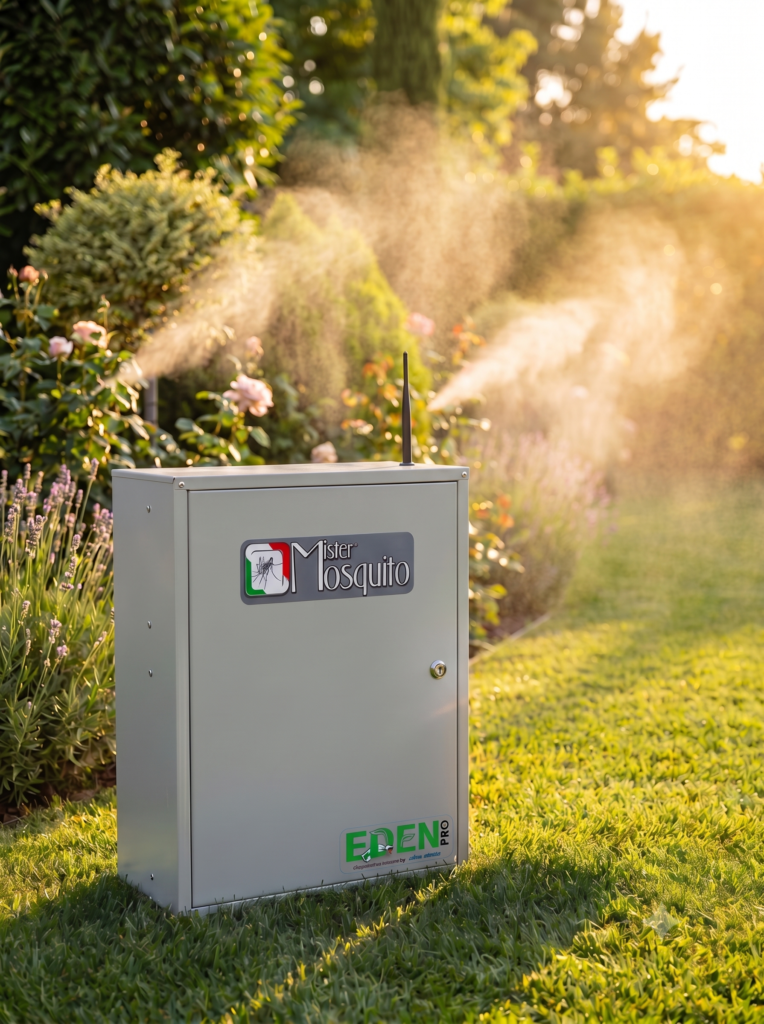 Centralina Mister Mosquito Eden Pro installata da Antizanz