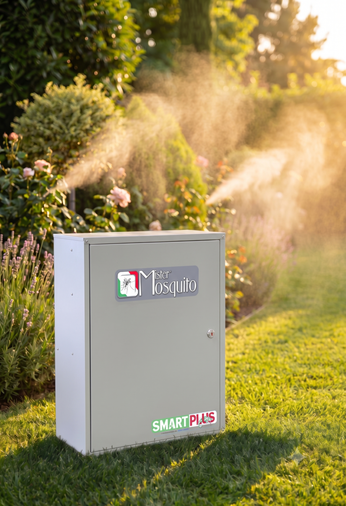 Centralina Mister Mosquito SmartPLUS installata da Antizanz